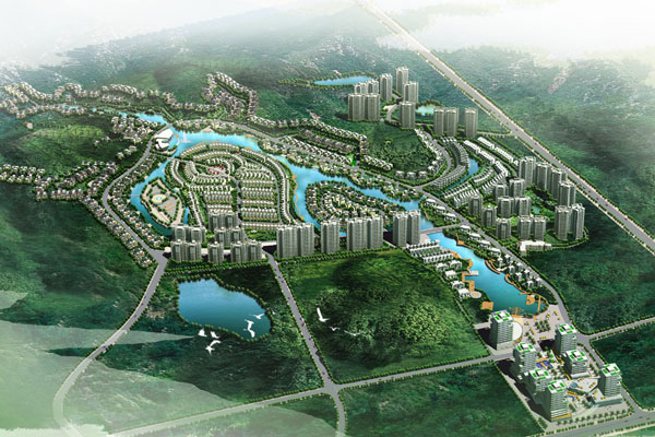 Changsha Fountain Valley Eco District, China